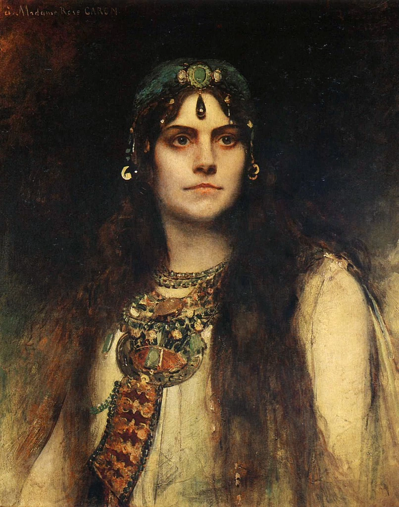 Léon Bonnat - Ritratto di Rose Caron nel ruolo di Salammbò